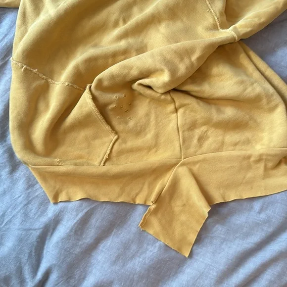Frank & Eileen Mustard Yellow Hoodie Sweatshirt - Picture 8 of 11